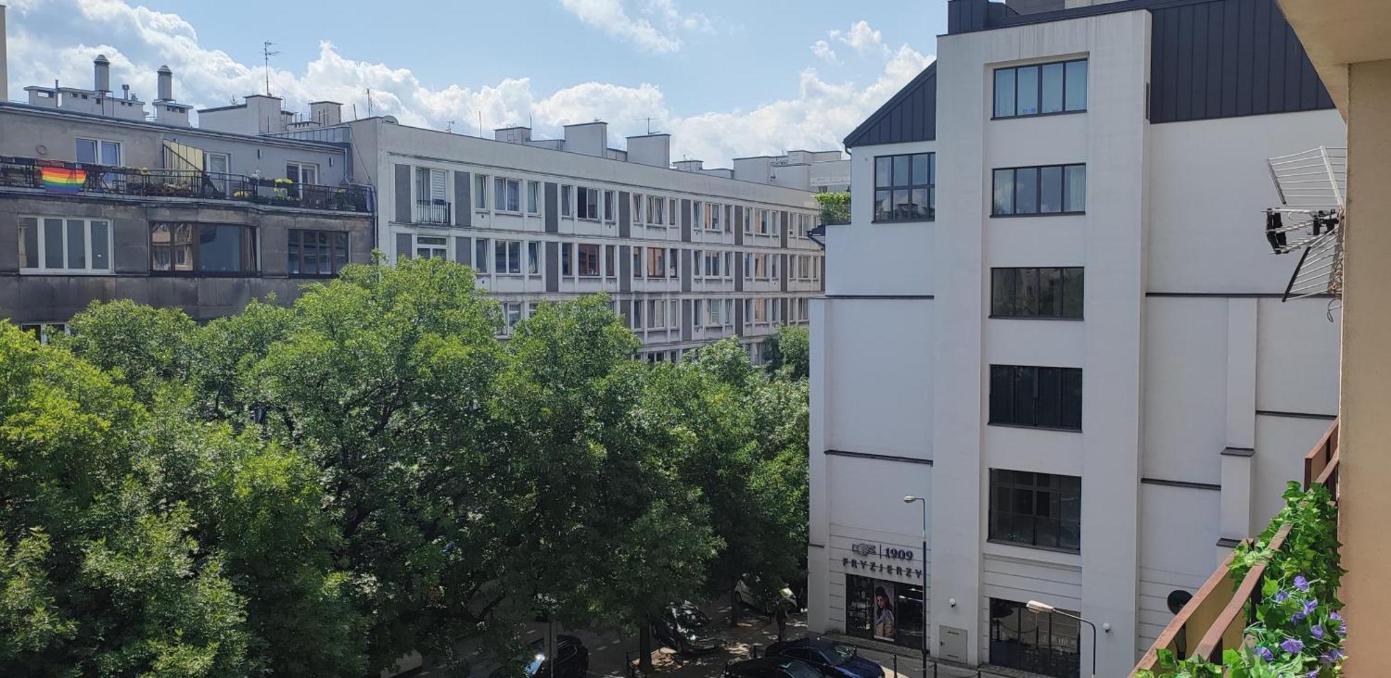 Greenpoint Hoza Apartment وارسو المظهر الخارجي الصورة